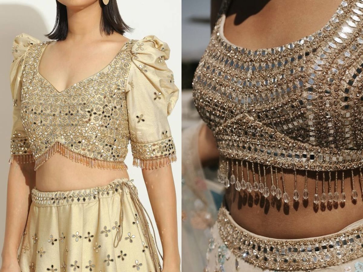 Rakshabandh 2025: इस राखी अपनी सिंपल सारी को दे Royal और rich लुक, इन sexy blouse design के साथ। - Photo Gallery