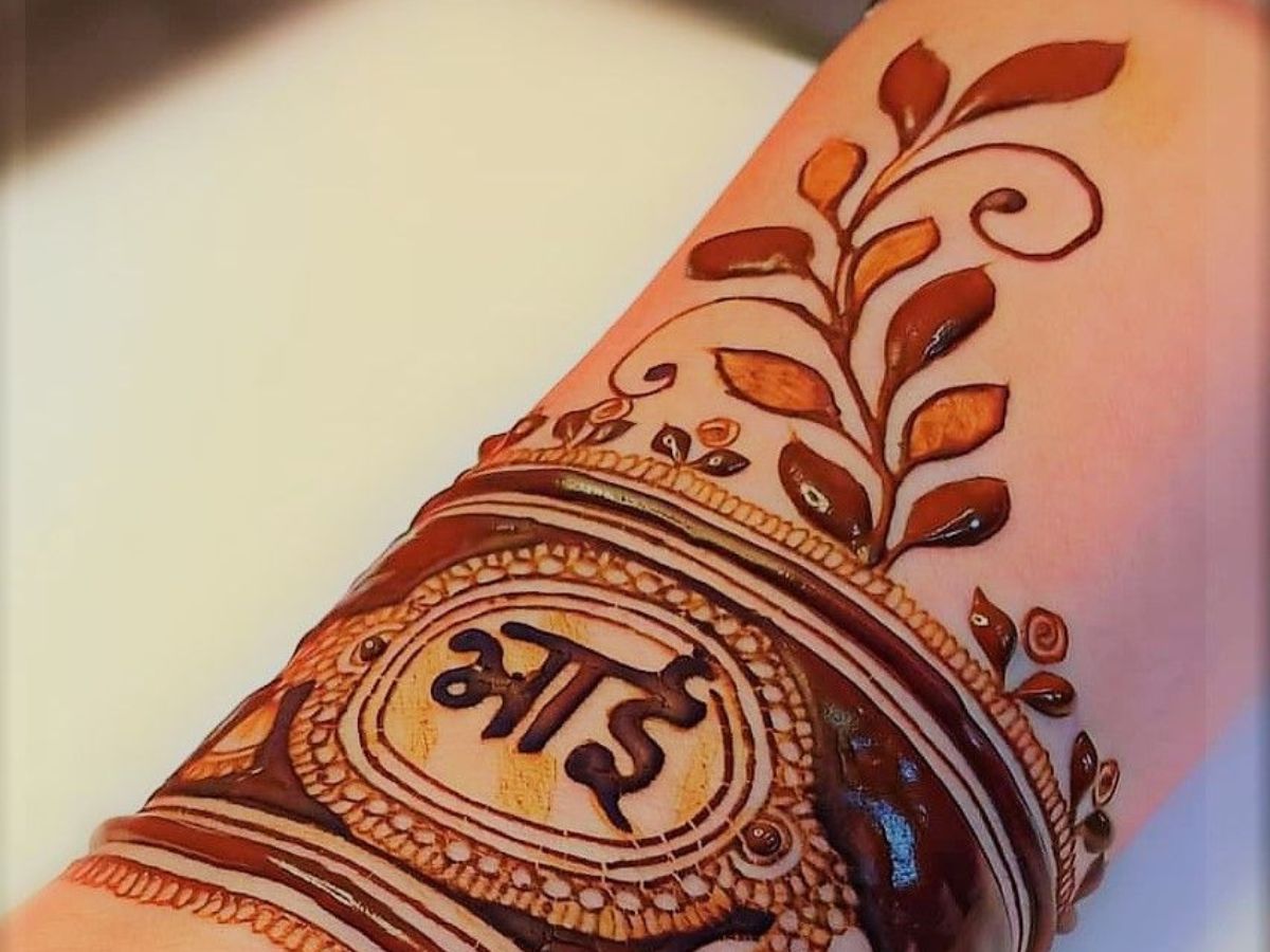 Raksha bandhan 2025: Pinterest inspired मेंहदी डिजाइंस जो इस रक्षा बंधन ज़रूर ट्राय करे। - Photo Gallery