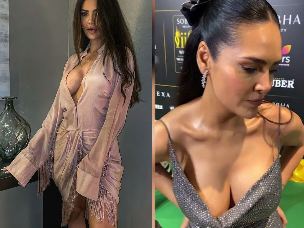 बोल्डनेस की हदें पार कर चुकी Esha gupta, बिना ब्रा और कपड़ो के करवाया फोटोशूट, बिकिनी लूक से हट पायेंगी नजरें - Photo Gallery