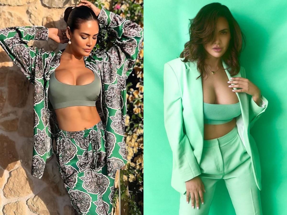 बोल्डनेस की हदें पार कर चुकी Esha gupta, बिना ब्रा और कपड़ो के करवाया फोटोशूट, बिकिनी लूक से हट पायेंगी नजरें - Photo Gallery