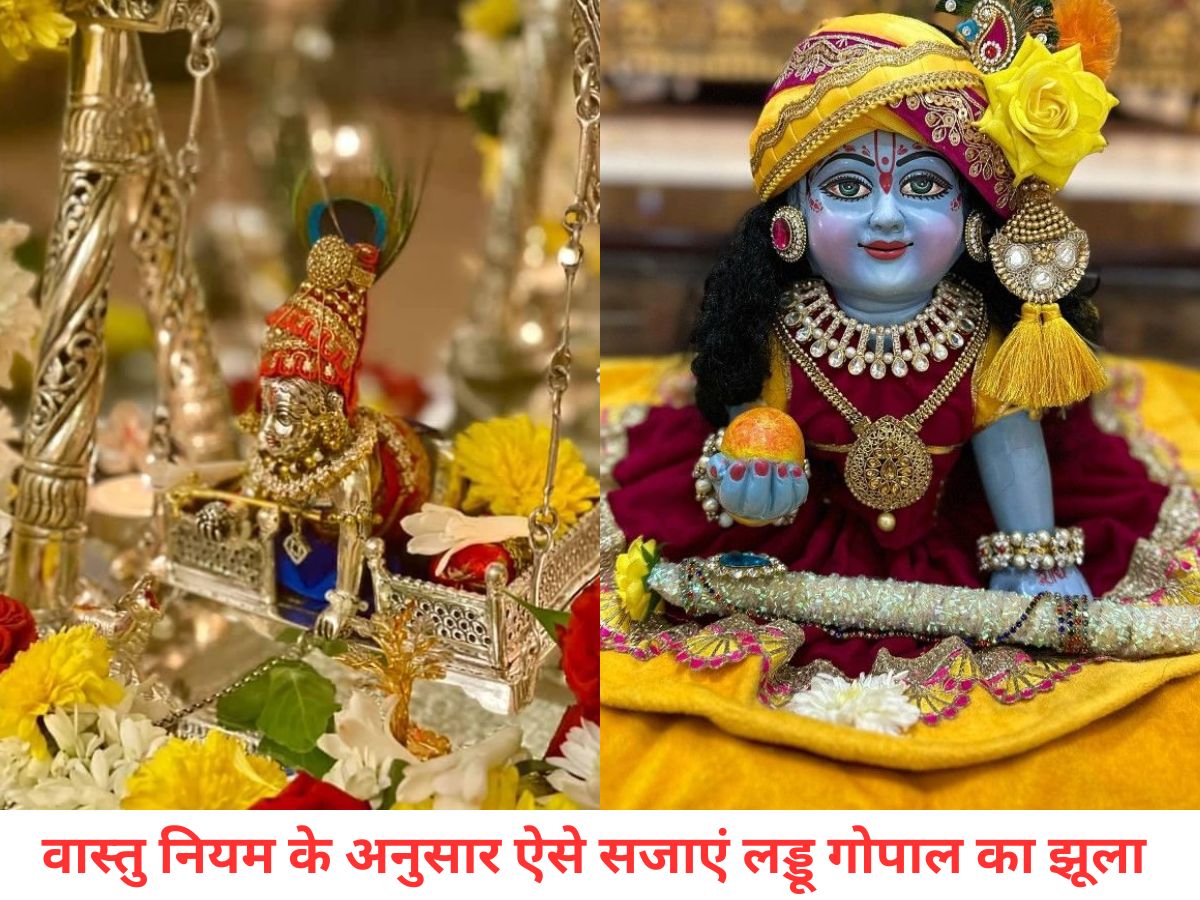 Janmashtami 2025: लड्डू गोपाल के झूले को सजाते समय अपनाएं ये वास्तु नियम, घर में आएगी सुख-समृद्धि और सकारात्मक ऊर्जा - Photo Gallery