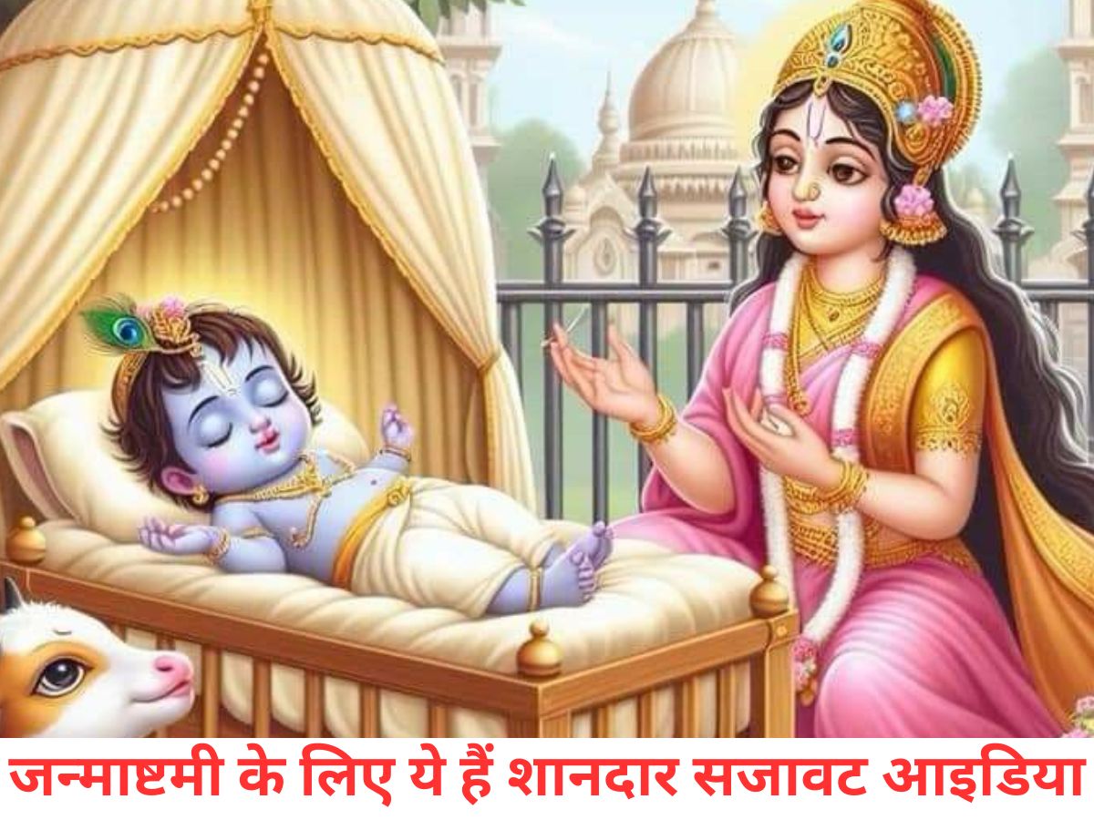 Janmashtami 2025 Decoration Ideas: जन्माष्टमी के लिए 5 शानदार सजावट आइडिया, जो आपके घर के मंदिर को बना देगें स्वर्ग से भी सुंदर - Photo Gallery