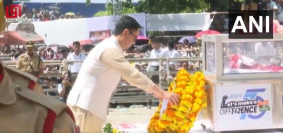 Assam CM inaugurates overbridge in Guwahati's Panbazar