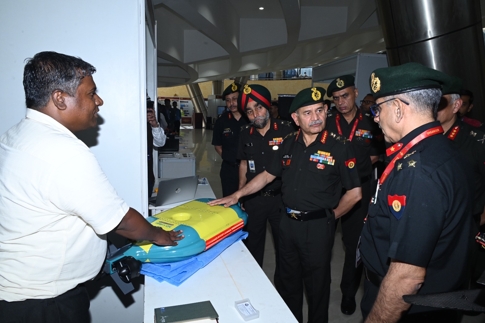 COAS General Upendra Dwivedi attends Tri-Service Academia Tech Symposium at Manekshaw Centre in Delhi