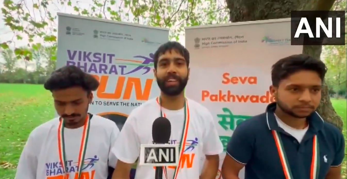 "Indian community contributes wherever it goes": Indian Envoy Vikram Doraiswami at Viksit Bharat Run in UK