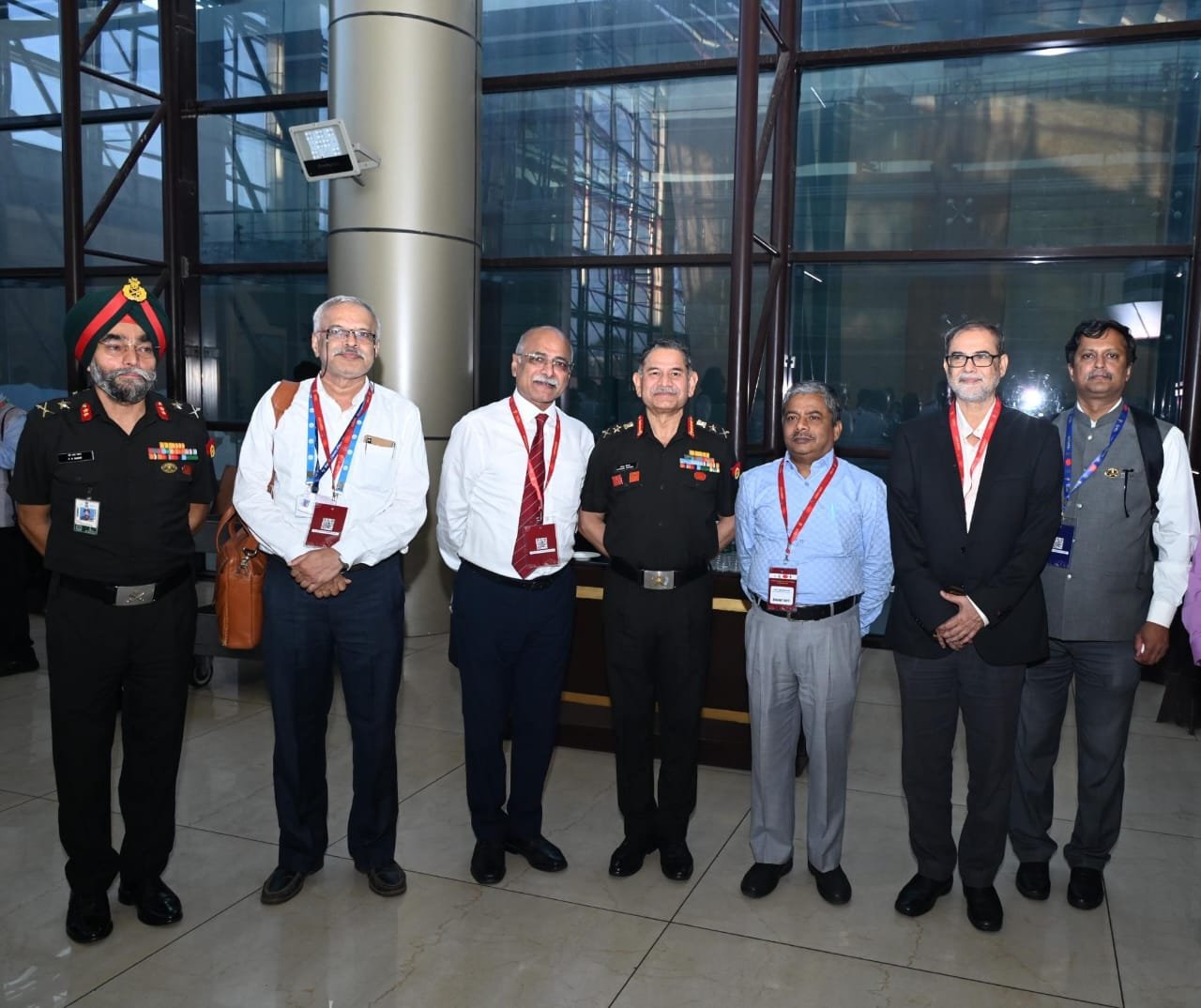 COAS General Upendra Dwivedi attends Tri-Service Academia Tech Symposium at Manekshaw Centre in Delhi