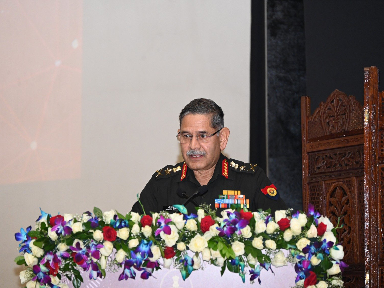 COAS General Upendra Dwivedi attends Tri-Service Academia Tech Symposium at Manekshaw Centre in Delhi