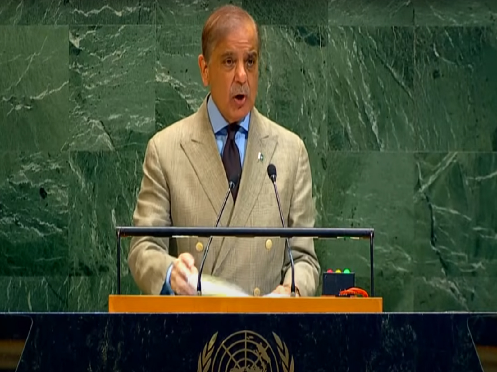 Down and out after Op Sindoor, Pak PM Sharif claims India sought political gains post Pahalgam attack