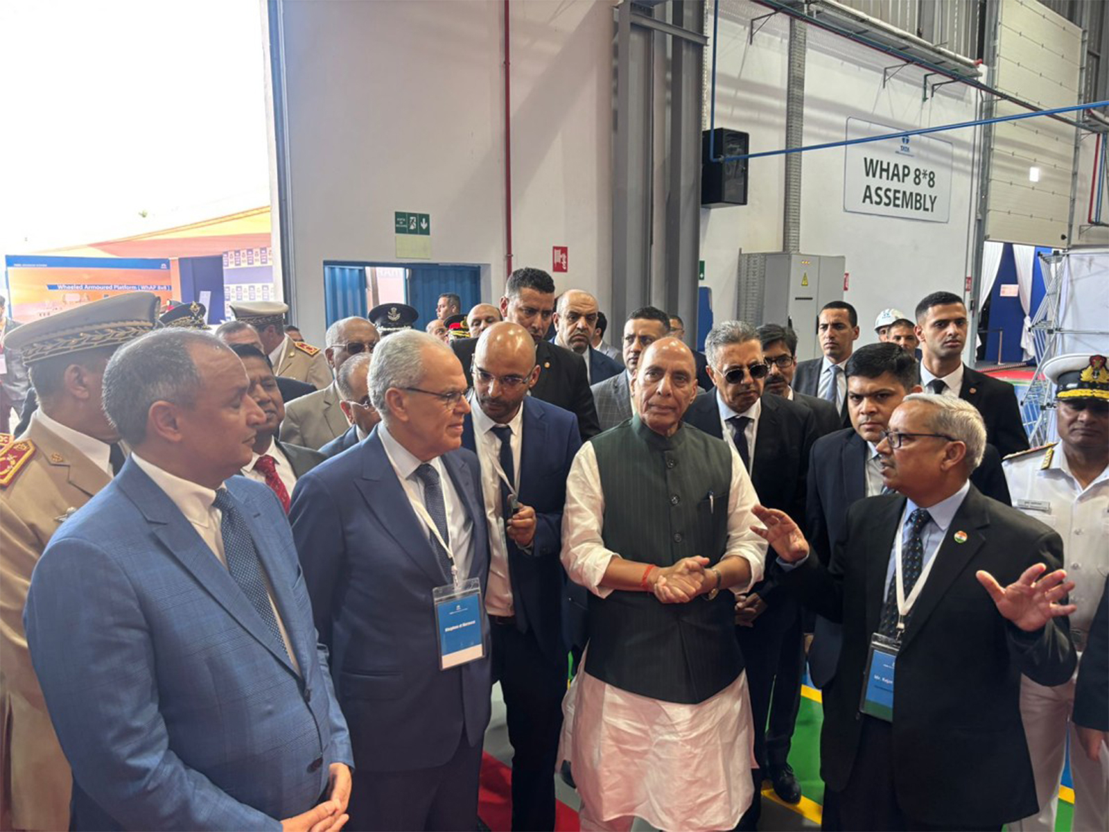India, Morocco inaugurate Tata Advanced Systems facility in Casablanca to produce WhAP 8×8 armoured vehicles