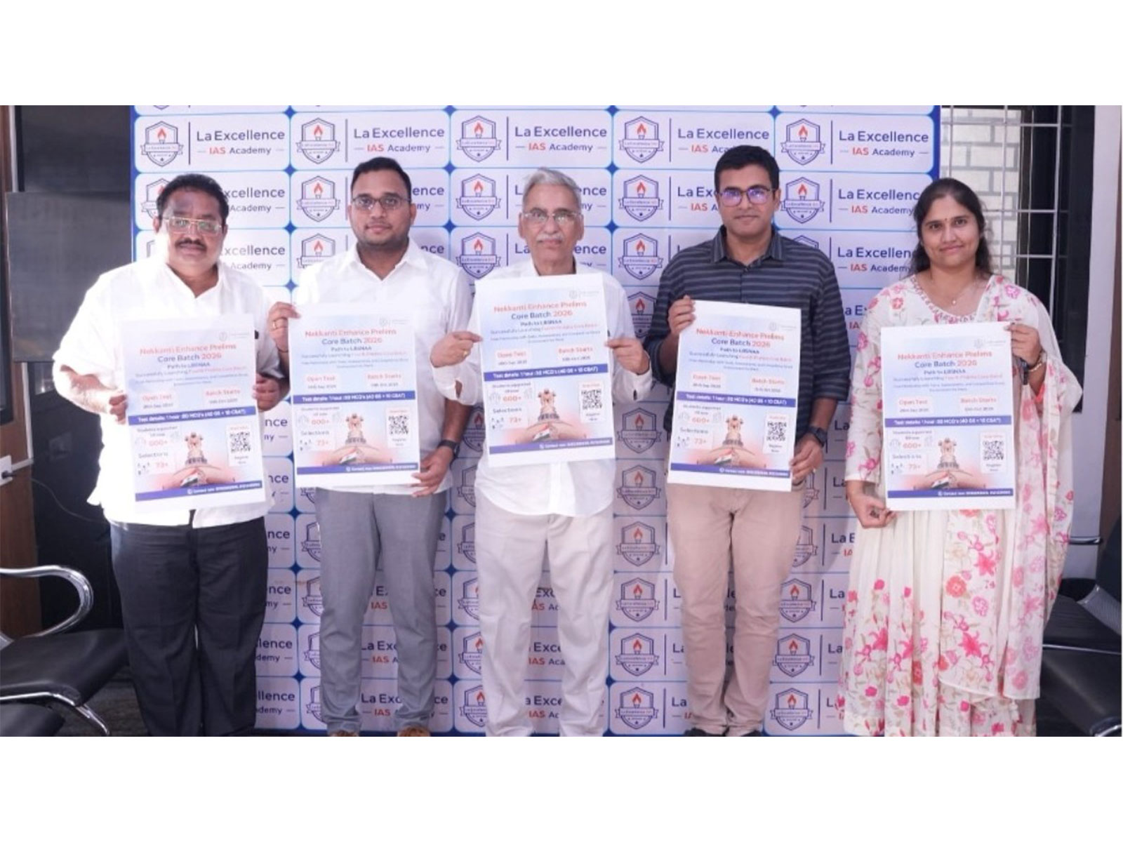 La Excellence IAS Academy launches 4th Nekkanti Enhance Prelims Core Batch for UPSC CSE 2026