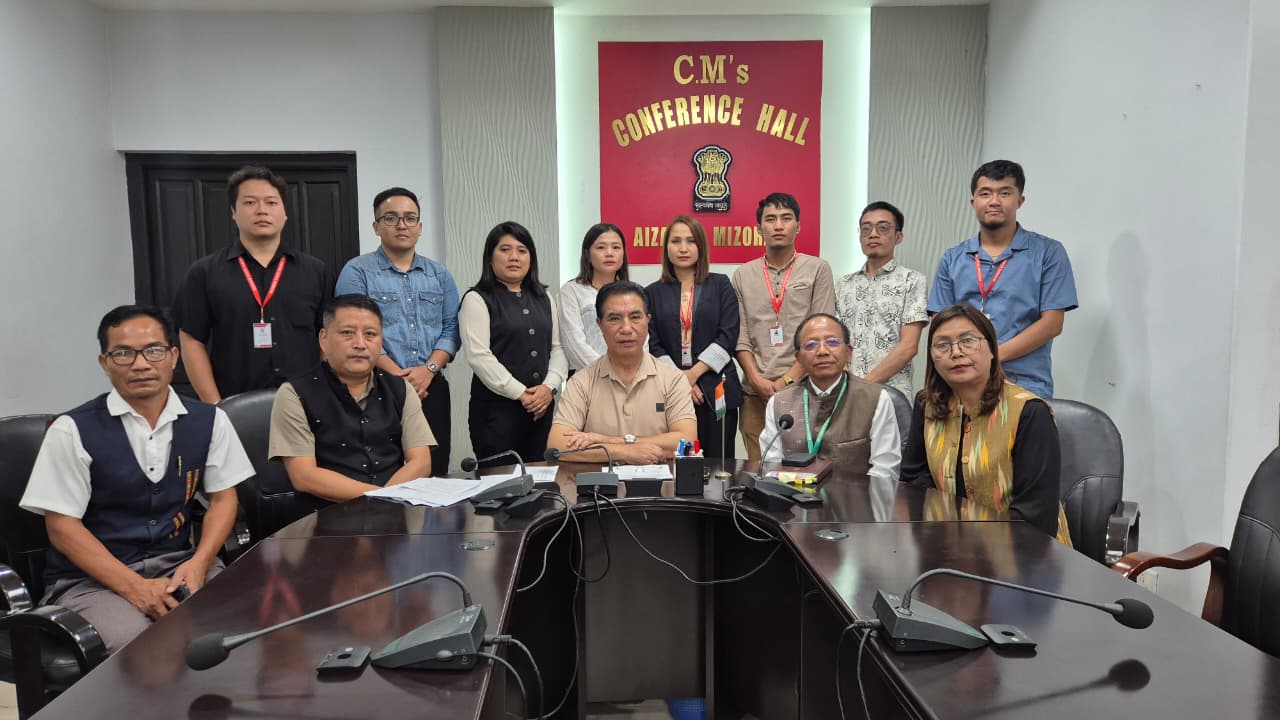 Mizoram CM Lalduhoma releases Project Monitoring Committee Annual Report 2024-25