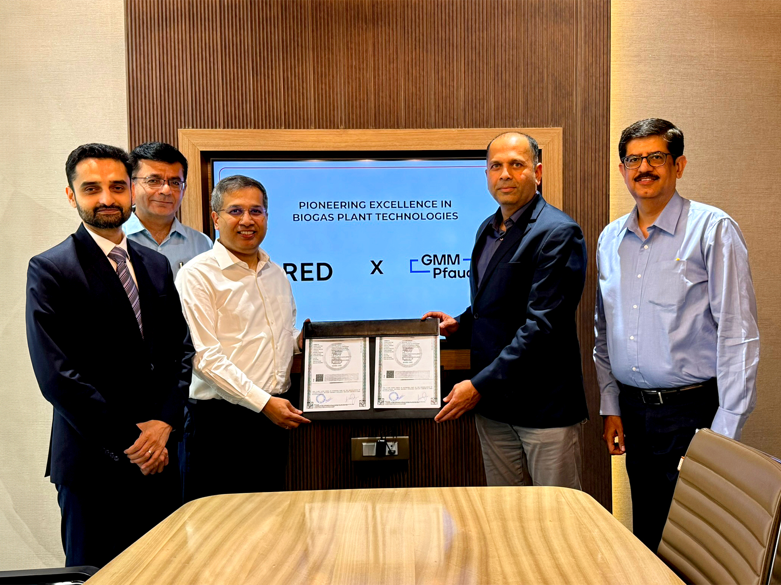 REnergy Dynamics (RED) Enters into a Strategic Alliance with GMM Pfaudler to Manufacture Paddle Agitators Under the 'Make in India' Initiative