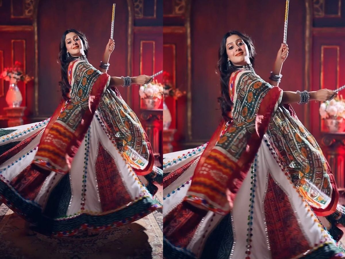Navratri में इन खूबसूरत हसीनाओं से लें फैशन टिप्स, लड़के नहीं हटा पाएंगे आपसे निगाहें - Photo Gallery