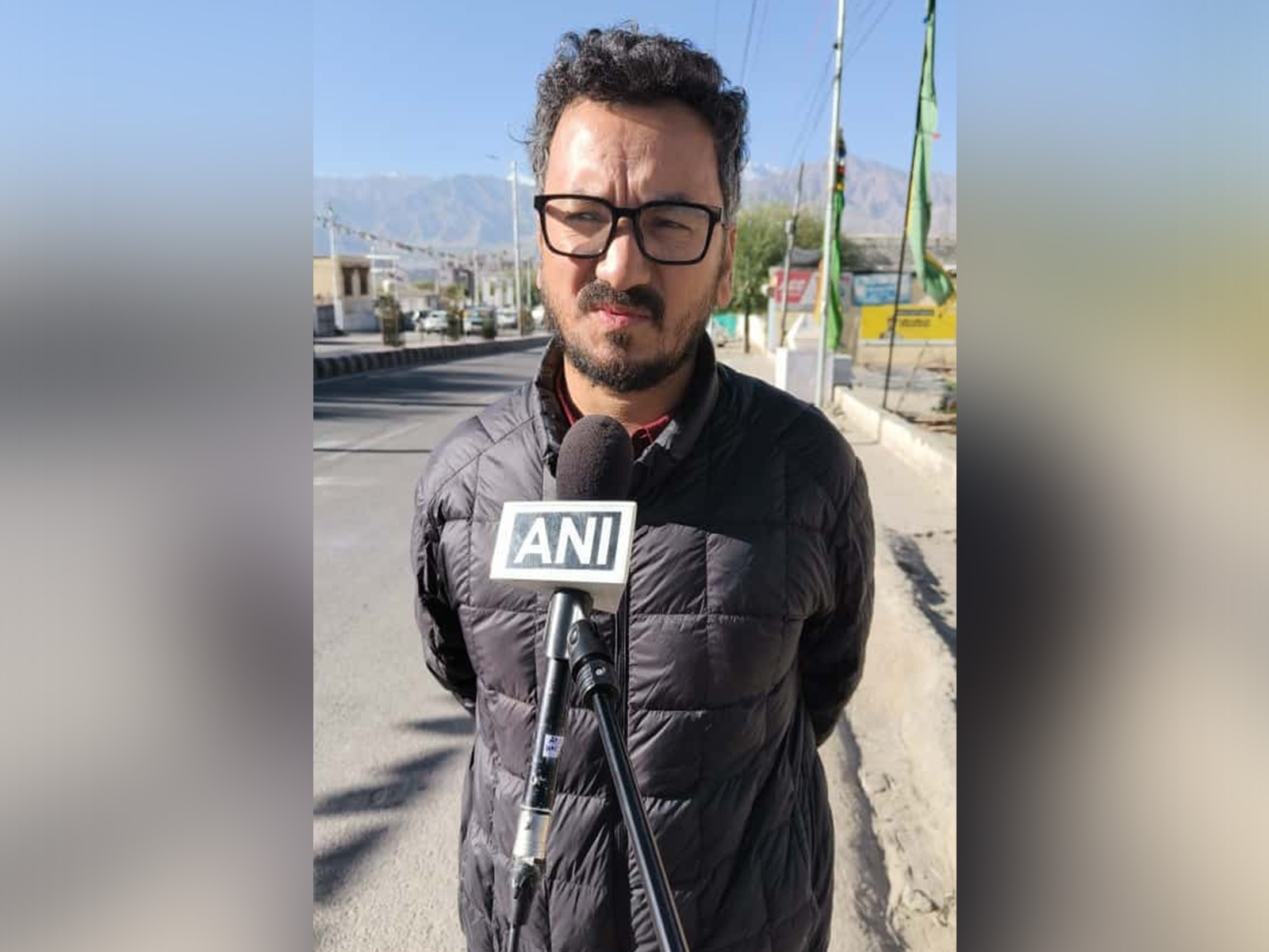 "All our protests were peaceful till now.. we want to continue with that": Haji Ghulam Mustafa on Ladakh protest