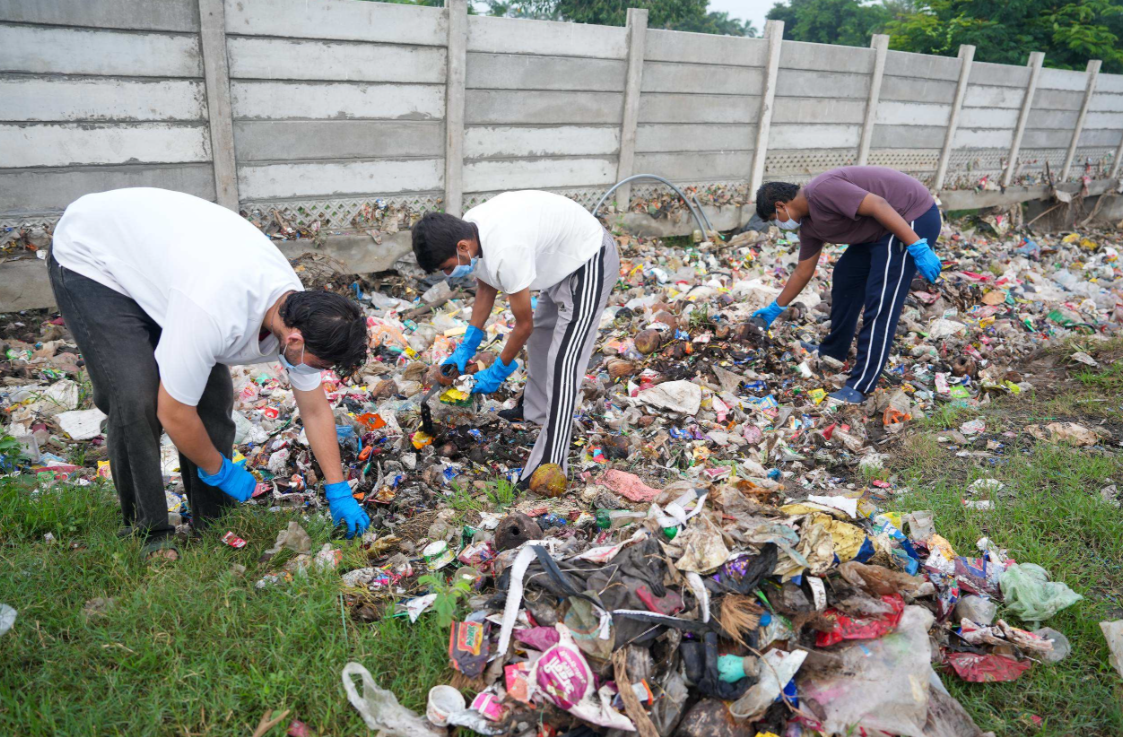 पारुल यूनिवर्सिटी छात्रों ने स्वतंत्रता दिवस पर चलाया स्वच्छता अभियान