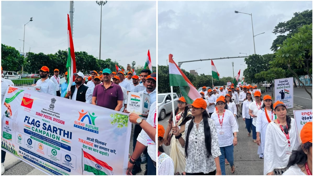 तिरंगे की गरिमा के लिए सूरत में 350 स्थानों पर कलेक्शन बॉक्स, शक्ति ग्रुप की पहल