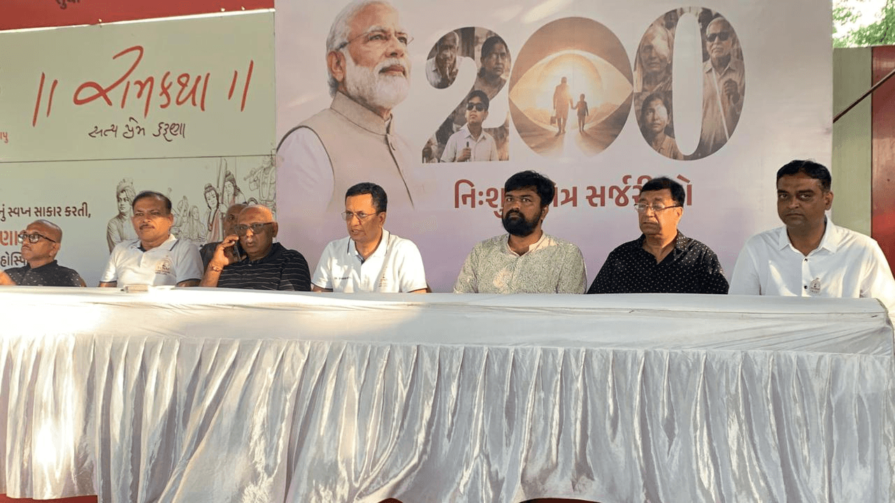 नमो संवेदना दिवस: SVNM ट्रस्ट का २०० निःशुल्क नेत्र सर्जरी का संकल्प