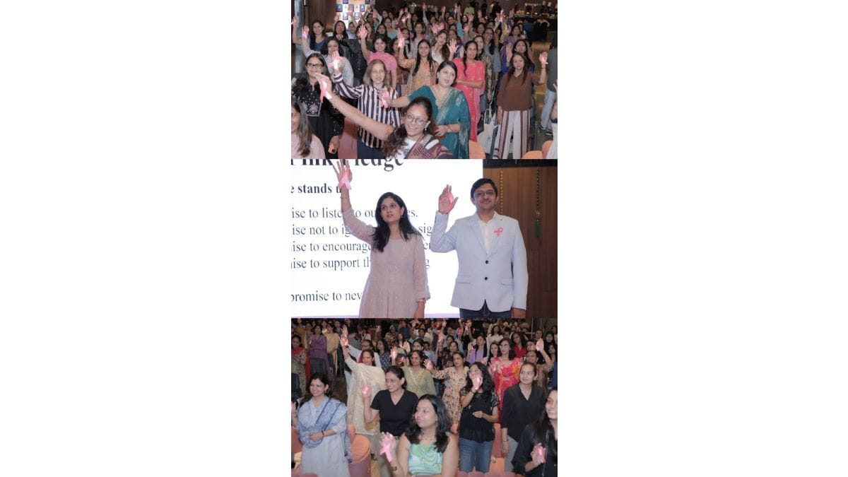 saluting-the-spirit-of-breast-cancer-survivors-women-take-the-pink-pledge ब्रेस्ट कैंसर सर्वाइवर्स के हौसले को सलाम, महिलाओं ने लिया ‘पिंक प्लेज’